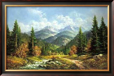 Waldbach In Der Tatra by Helmut Glassl Pricing Limited Edition Print image