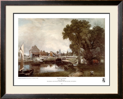 Mill At Dedham by John Constable Pricing Limited Edition Print image