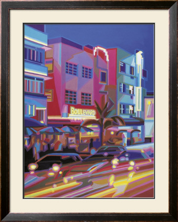 Miami Beach by Werner Opitz Pricing Limited Edition Print image