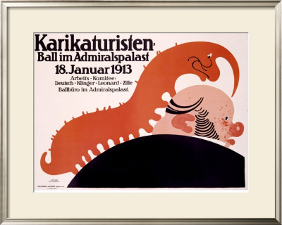 Karikaturisten Ball by Klinger Pricing Limited Edition Print image