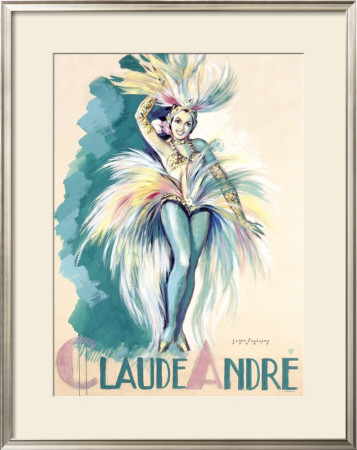 Claude Andree Maquette by Jean-Dominque Van Caulaert Pricing Limited Edition Print image