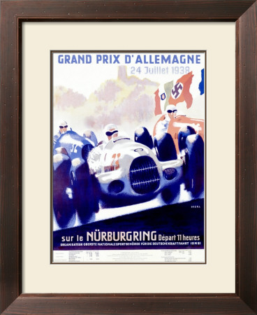 Grand Prix D'allemagne by Alfred Hierl Pricing Limited Edition Print image