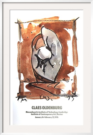 Study For Standing Mitt by Claes Oldenburg Pricing Limited Edition Print image