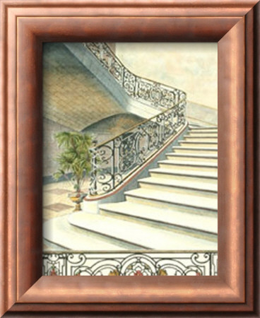 Louis Style Staircase Ii by Cesare Daly Pricing Limited Edition Print image