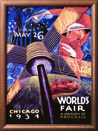 Chicago World's Fair, 1934 by Sandor Pricing Limited Edition Print image