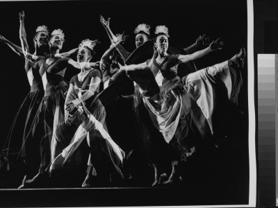 Multiple Image Of Choreographer Martha Graham Performing Some Of Her Own Work At Mili Studio by Gjon Mili Pricing Limited Edition Print image