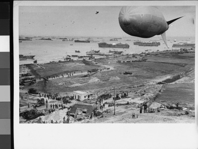 Overall View Of Omaha Beach, One Week After D-Day by Frank Scherschel Pricing Limited Edition Print image