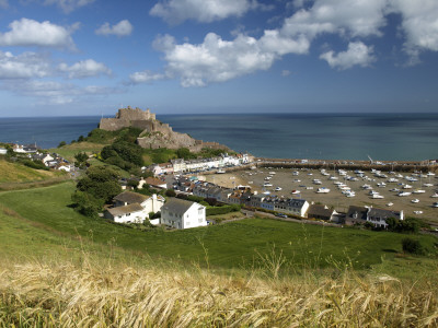 Gorey Castle ,Jersey by Alan Lagadu Pricing Limited Edition Print image