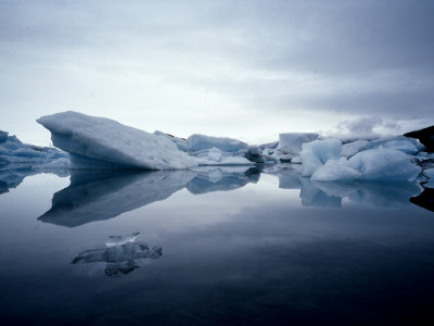 Ice-Floes, Water And Sky by Arnaldur Halldorsson Pricing Limited Edition Print image