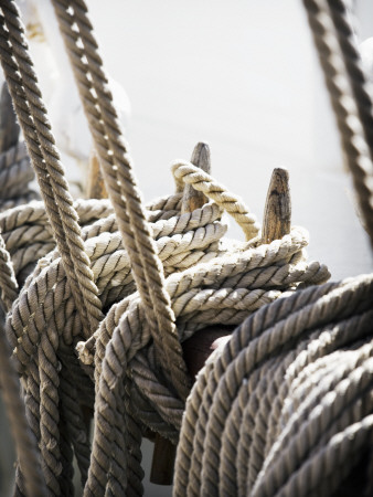 Ropes On A Sailboat by Gunnar Svanberg Skulasson Pricing Limited Edition Print image