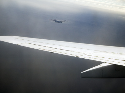 Wing Of An Airplane Flying Over Sweden by Inger Bladh Pricing Limited Edition Print image