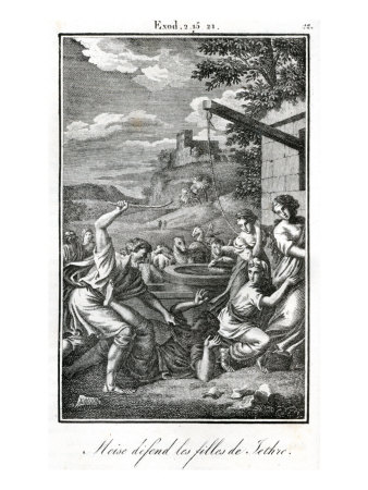 Moses Kills An Egyptian To Stop Him Killing A Jew by Marcus Stone Pricing Limited Edition Print image