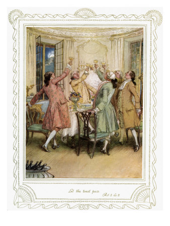 Richard Brinsley Sheridan's Play - 'The School For Scandal' Act 3, Scene 3 by William Hole Pricing Limited Edition Print image