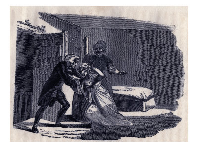 The Vicar Rescues His Daughter Olivia, From The Vicar Of Wakefield By Dr Oliver Goldsmith by William Hole Pricing Limited Edition Print image