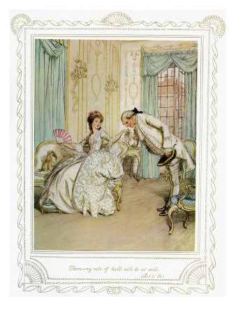 Richard Brinsley Sheridan's Play - 'The School For Scandal' Act 3, Scene 1 by Gustave Dore Pricing Limited Edition Print image