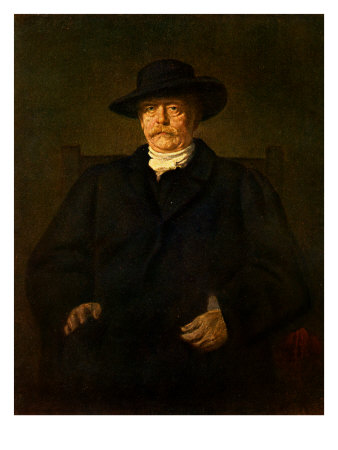 Count Otto Von Bismarck Portraitby Franz Von Lenbach by Gustave Doré Pricing Limited Edition Print image