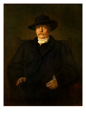 Count Otto Von Bismarck Portraitby Franz Von Lenbach by Gustave Dore Pricing Limited Edition Print image