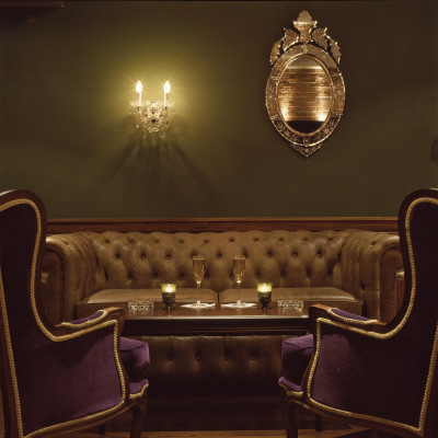 Rex Cinema Bar, London, Seating Area 06 by James Balston Pricing Limited Edition Print image