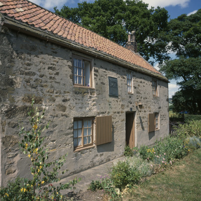 George Stephenson's Birthplace, Wylam, Northumberland, England - Overall Of Cottage by Colin Dixon Pricing Limited Edition Print image