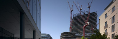 Broadgate Tower Under Construction, Spitalfields, London, Architect: Som Architects by Richard Bryant Pricing Limited Edition Print image