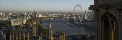 London Panorama From Victoria Tower, Palace Of Westminster, London by Richard Bryant Pricing Limited Edition Print image