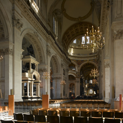 St, Paul's Cathedral, City Of London, London, Main Space Overall, Architect: Sir Christopher Wren by Richard Bryant Pricing Limited Edition Print image