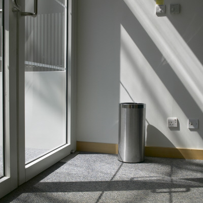 Office Life And Interiors Part Two, Small Metal Bin by Tim Mitchell Pricing Limited Edition Print image