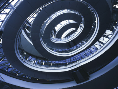 London City Hall, Greater London Authority Atrium And Walkways, Architect: Foster And Partners by Benedict Luxmoore Pricing Limited Edition Print image