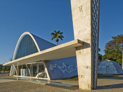Church Of Sao Francisco De Assis, Pampulha, Brazil, 1943, Architect: Oscar Niemeyer by Alan Weintraub Pricing Limited Edition Print image