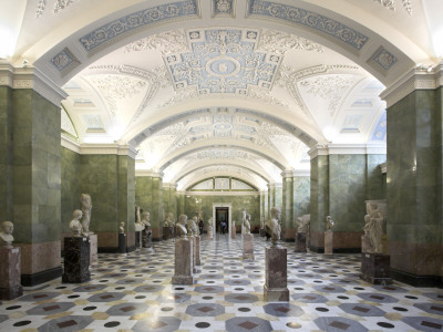 Room Of Sculpture - The State Hermitage Museum, St Petersburg by David Clapp Pricing Limited Edition Print image