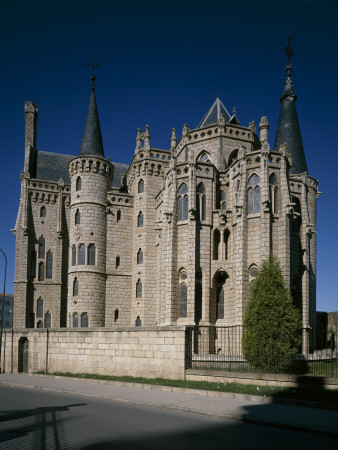 Palacio Episcopal, Astorga, Leon, 1889 - 1893, Converted Into Museum 1960S, Architect: Antoni Gaudi by Colin Dixon Pricing Limited Edition Print image