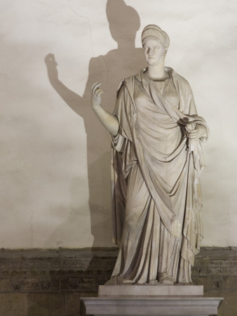 Statue At Piazza Della Signoria, Florence, Italy by David Clapp Pricing Limited Edition Print image