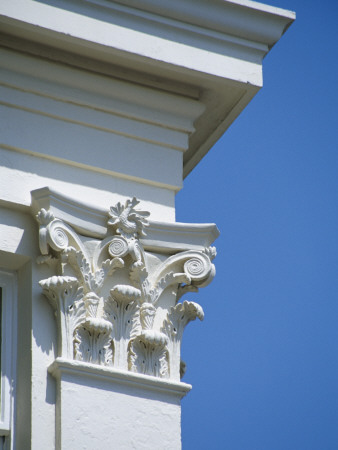 Traditional Architectural Details, Corinthian Capital And Cornice by David Churchill Pricing Limited Edition Print image