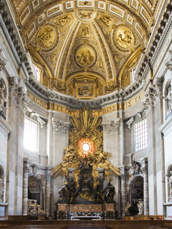 The Altar, The Vatican, Vatican City, Rome by David Clapp Pricing Limited Edition Print image