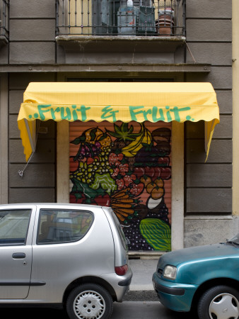 Fruit Shop, Milan by G Jackson Pricing Limited Edition Print image