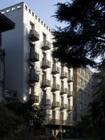 Columbus Clinic, Milan, Architect: Gio Ponti With Studio Ponti Fornaroli Soncini by G Jackson Pricing Limited Edition Print image