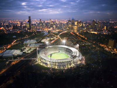 Melbourne Cricket Ground, Mcg, Australia by John Gollings Pricing Limited Edition Print image