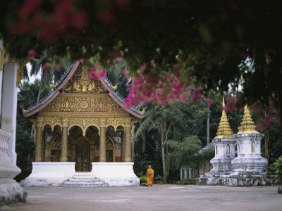 Wat Sene Temple, Luang Prabang - Built 1718 - Exterior by Marcel Malherbe Pricing Limited Edition Print image