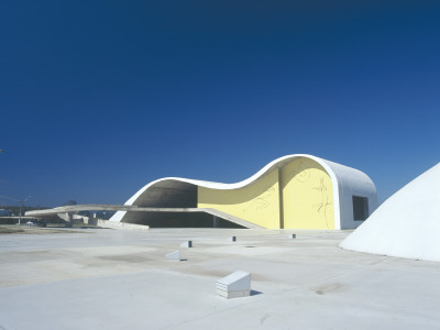 Popular Theatre, Caminho Niemeyer, Niteroi, Rio De Janeiro, Architect: Oscar Niemeyer by Kadu Niemeyer Pricing Limited Edition Print image