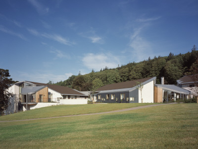 St, Joseph's Care Hospital, Cork Republic Of Ireland, Low Profile Road To Car Park by Keith Hunter Pricing Limited Edition Print image