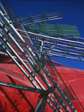 Experience Music Project In Seattle, Washington, Usa, 2000- Exterior Detail by John Edward Linden Pricing Limited Edition Print image