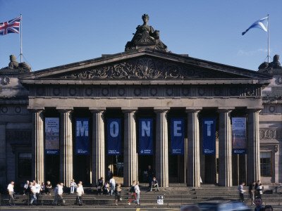 The Playfair Project, National Galleries Of Scotland, Edinburgh, Main Entrance by Keith Hunter Pricing Limited Edition Print image