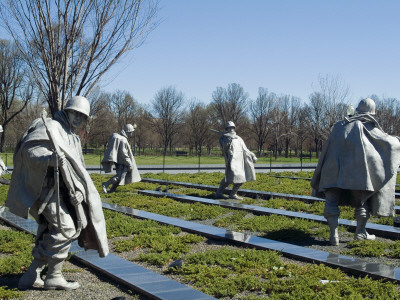 Korean War Memorial, Washington Dc, 1995, Archit: Frank Chalfant Gaylord Ii, Louis Nelson, Others by Natalie Tepper Pricing Limited Edition Print image
