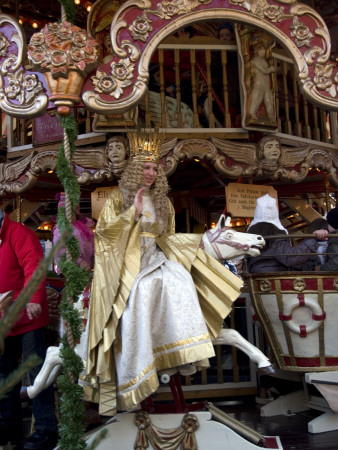 The Christkind (Christ Child), Kinder Weihnachtsmarkt, Nuremberg by Natalie Tepper Pricing Limited Edition Print image