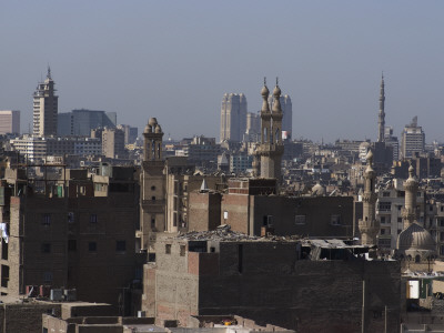 View From Al-Azhar Park, Cairo, Egypt by Natalie Tepper Pricing Limited Edition Print image