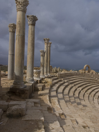 Theatre, Leptis Magna, Libya by Natalie Tepper Pricing Limited Edition Print image