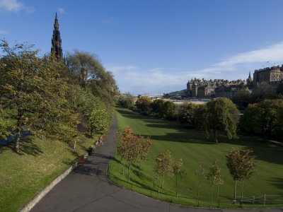 Princes Gardens, Edinburgh by Natalie Tepper Pricing Limited Edition Print image