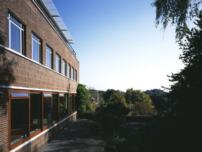 Hill House, Hampstead, (From 1St Floor Terrace), Oliver Hill Avanti Architects Extension by Nicholas Kane Pricing Limited Edition Print image