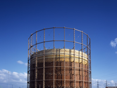Gasometer, London by Peter Durant Pricing Limited Edition Print image