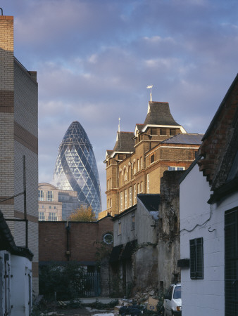 The Gherkin, City Of London, 1997- 2004, Stirling Prize 2004, Archit: Foster And Partners by Richard Bryant Pricing Limited Edition Print image